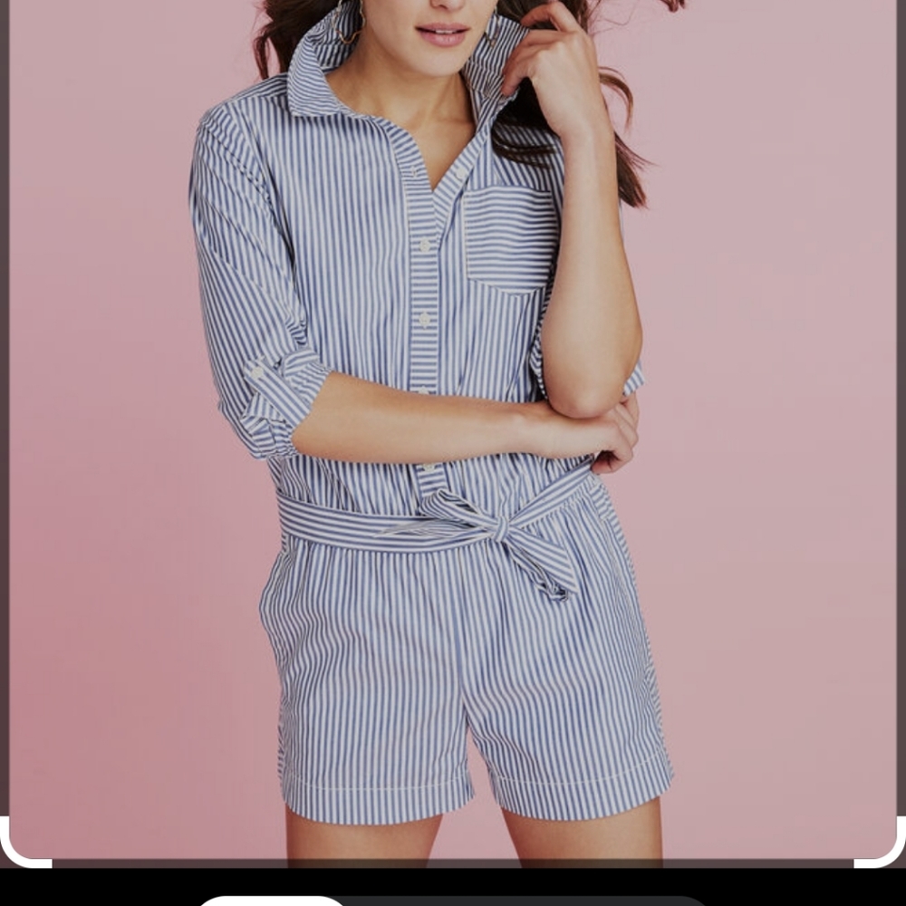 Vineyard Vines Striped Romper